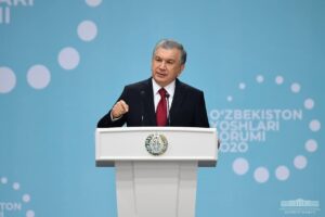 President of Uzbekistan Shavkat Mirziyoyev